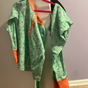 American girl terrier pj set used once size m 10-12 offer bundle to save